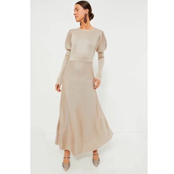 Pomander Place Dresses & Skirts - Tuckernuck Pomander Place Maxi Dress Women’s Large Knit Brielle Beige Tan NEW
